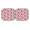 thumbnail image 7 of Daiia Orchids Flowers 2PCS Car Windshield Sun Shade, Foldable Sun Shield for Car Front Window, Auto Sun Blocker Visor Protector Universal for Truck SUV Pickup-Large, 7 of 7