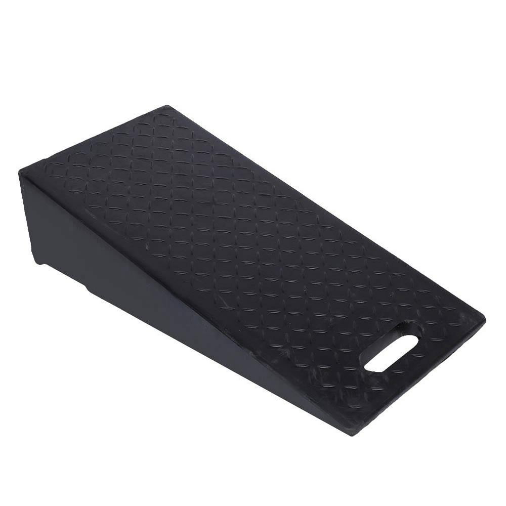 Kritne Rubber Ramp, 2pcs Portable Rubber Curb Ramps for Car Motorbike