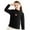 Black, variant on Yindaity Girls Long Sleeve Shirts Cotton Girls Long Sleeve Shirts Toddler Soft Basic T-Shirts Top Kids Crewneck Layering Tees(Pink,5-6 Years)