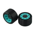 thumbnail image 2 of 8 Pcs Roues de Patins à Roulettes 58*39 mm pour Patins à Roulettes à Double Rangée Quad Planche à Roulettes Bleu (88A), 2 of 11