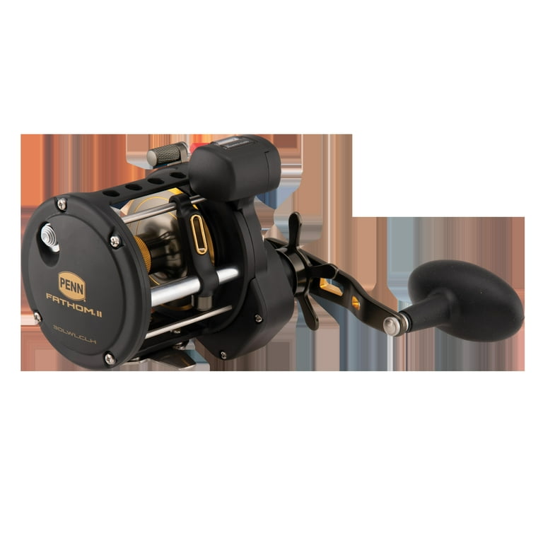 fathom fishing reels Penn II Lever Drag Reel FTHII60NLDHS PENN Fathom II Lever Drag 2 Speed Trolling/Conventional Reel Penn Fathom 500 Low Profile