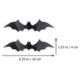 thumbnail image 2 of 60pcs Halloween Party 3D Bat Decals Halloween Theme Scene DIY Bat Stickers, 2 of 8