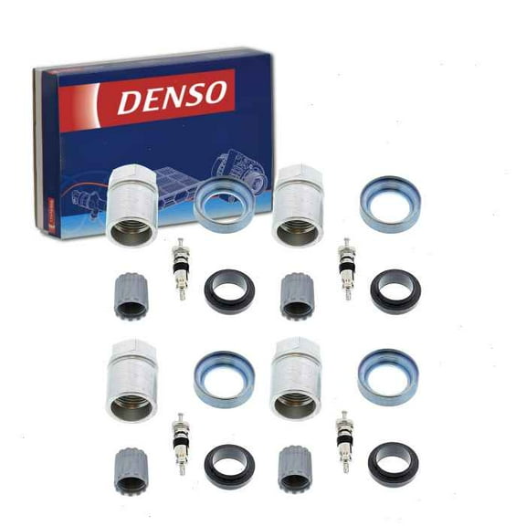 4 pc DENSO TPMS Sensor Service Kits compatible with Infiniti Q50 2014-2017