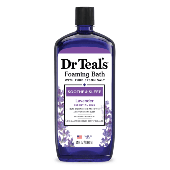 Dr Teal's Soothe And Sleep Foaming Bath, Lavender, 34 fl oz
