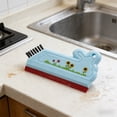 thumbnail image 1 of EGNMCR Kitchen Cleaning Silicone Scraper Stove Countertop Cleaning Practical Tool Cleaning Brush Water Scraper 2-in-1 Plastics scraper, 1 of 6