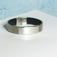thumbnail image 3 of Stainless Steel Bracelet for Mail Carrier - Future Mail Carrier Engraved Confidence and Hope - Perfect Graduation Gift, 3 of 3