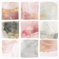 thumbnail image 2 of Isabelle Z 20x20 White Modern Wood Framed Museum Art Print Titled - Blush Squares I, 2 of 4