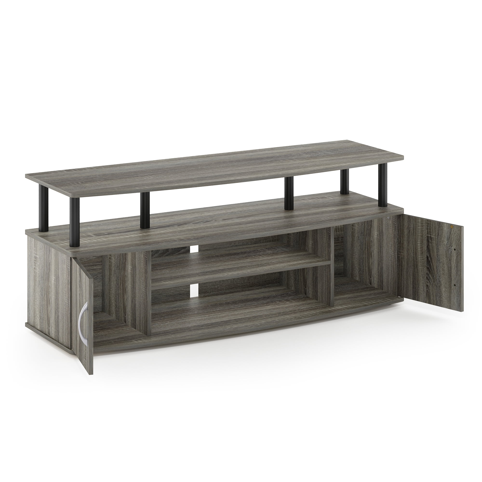 FURINNO Furinno JAYA Large TV Stand for up to 50-Inch TV with Storage Bin