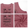 thumbnail image 4 of MOSHU V-Neck Womens Tank Tops Letters Print Country Music Tops for Women, 4 of 6