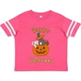 thumbnail image 3 of Inktastic Happy Halloween Kittens in Pumpkin Boys or Girls Toddler T-Shirt, 3 of 5