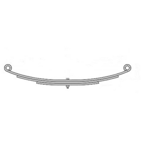 S10 Leaf Springs - DOUBLE EYE SPRING 1000# 4 LEAF 26
