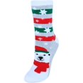 thumbnail image 1 of CTM® Chaussettes de Vacances Super Douces avec Antidérapants (Femmes), 1 of 1