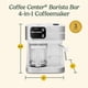 thumbnail image 4 of Cuisinart Cafetera Barista System, Coffee Center Máquina de café 4 en 1, Café de una sola porción, Compatible con cápsulas Espresso y Nespresso, Jarra de 12 tazas, Blanco, SS-4N1W, 4 of 5