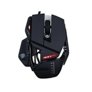 MAD CATZ MR03MCINBL000-0 R.A.T. 4+ Optical Corded Gaming Mouse, Black