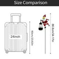 thumbnail image 3 of Solar Christmas Decorations, 2025 New Santa Claus Solar Watering Can Kettle Lights Outdoor Christmas Decorations, Metal Waterproof Garden Lantern for Yard, Patio, Lawn, Pathway (Warm White), 3 of 5