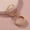 Beige, variant on Fashion C Shape Hoop Stud Earrings Elegant Solid Suede Statement Jewelry Hoops