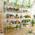 thumbnail image 4 of REIBII Chrome 58" Wide 5-Tier Wire Shelving Rack Adjustable Metal Storage Shelves for Kitchen Pantry, 4 of 9