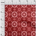 thumbnail image 2 of oneOone Georgette Viscose Red Fabric Geometric Quilting Supplies Print Sewing Fabric By The Yard 42 Inch Wide, 2 of 4