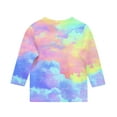 thumbnail image 4 of Kids Shirts Girls Girls Red Long Sleeve Shirt Clothes for 8 Year Old Girls Shirts for Teen Girls Kids White Tshirts for Tie Dye Summer Savings Clearance 2025 Valentine's Day Shirt, 4 of 5