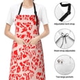 thumbnail image 6 of Lsque Beef1 Waterproof Apron Chef Aprons for Men Heavy Duty Chemical Work Apron Extra Long Grilling Aprons with Adjustable Bib Apron, 6 of 9