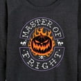 thumbnail image 3 of The Nightmare Before Christmas - Master Of Fright - Women's Lightweight French Terry Long Sleeve Shirt, 3 of 5