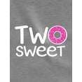thumbnail image 2 of 2 Year Old Birthday Shirt Two Shirts for Girls 2nd Outfit TWO Sweet Gray 2T, 2 of 5