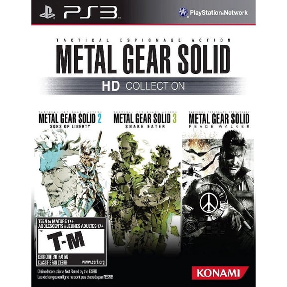 Restored Metal Gear Solid HD Collection (Sony Playstation 3, 2011) War Game (Refurbished)