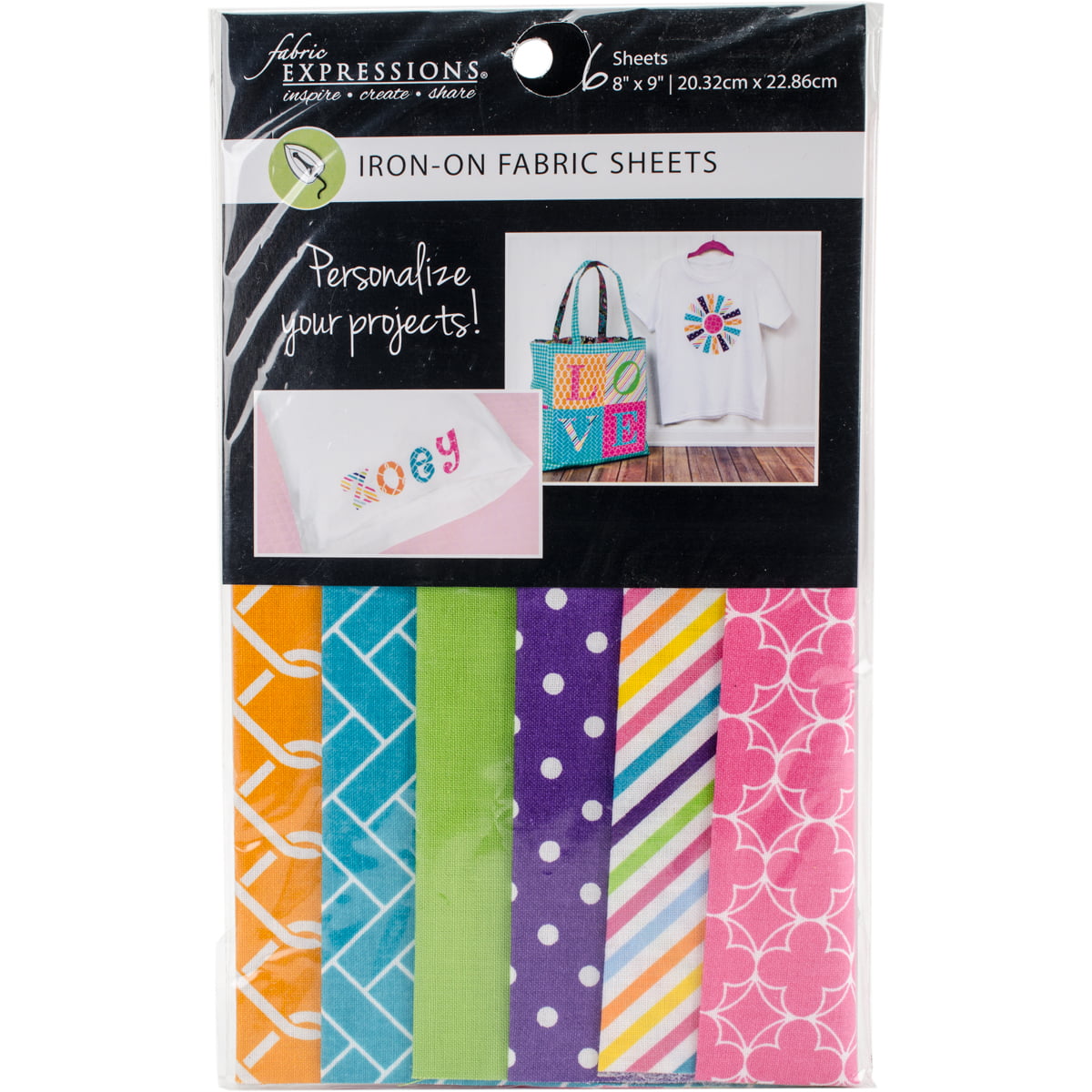 Fabric Expressions Fusible Sheets 8x9 6/Pkg-Woodland Nights