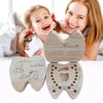 thumbnail image 4 of Giyblacko Home Textile Storage Wooden Deciduous Box Fetal Hair Umbilical Cord Tooth Collectible Box Baby Souvenirs Box, 4 of 4