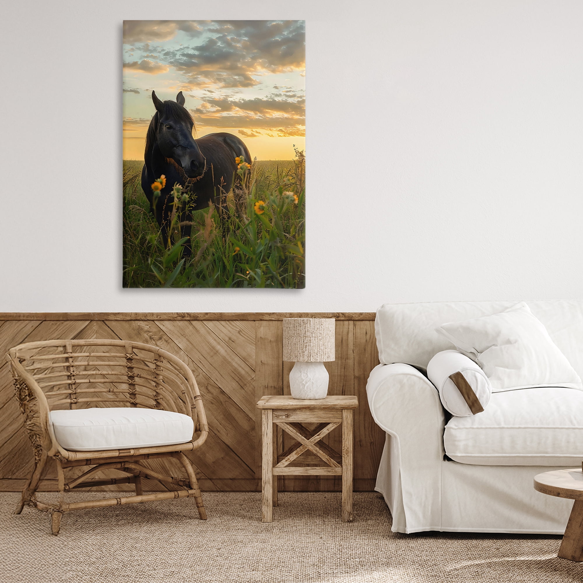 Stupell Industries Standing In Field Of Flowers Canvas Wall Art, design by Creative Studio