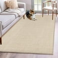 thumbnail image 2 of Vintage Cream Area Rug Washable 3x5 Entryway Rug Non-Slip Indoor Low Pile Farmhouse Retro Beige Solid Color Floor Carpet Small Rugs for Bedroom Office Living Room Kitchen Entrance Nursery, 2 of 8