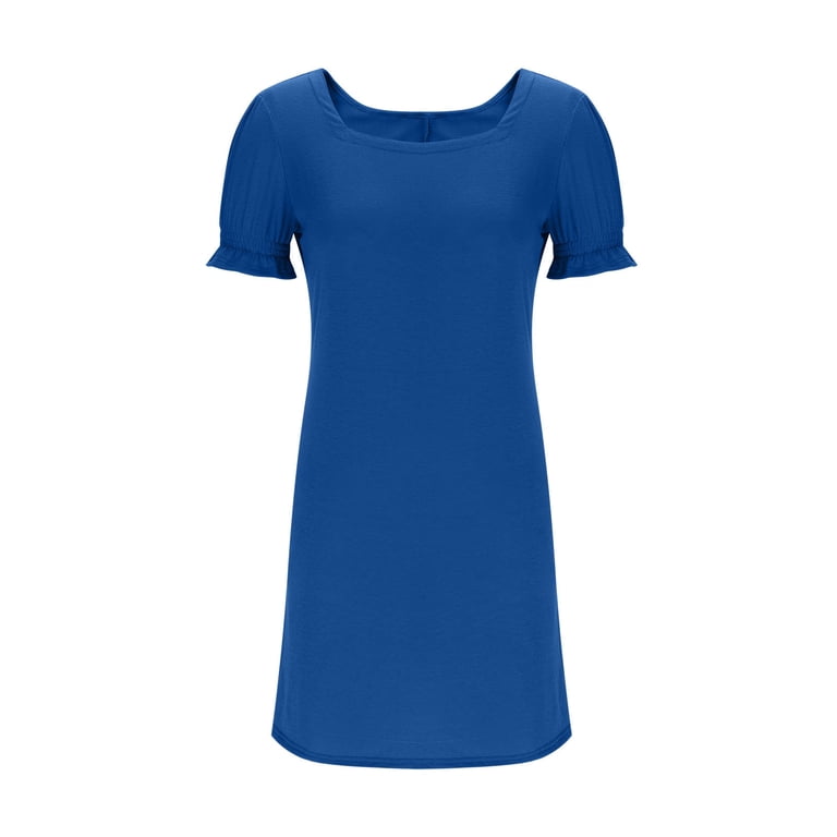a line petite work dress Xdegoge Ladies Casual Dresses Crew Neck Green Casual Loose Plus Size Bodycon Dress Dress Boho Dresses Wedding Guest Dress Wedding Guest Outfit Vestido De Novia Para Boda sleeve sheath dress that