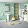 thumbnail image 6 of DeerValley DV-1P523 26" Tall U-Shape Pedestal Bathroom Sink with Overflow in White, 6 of 17