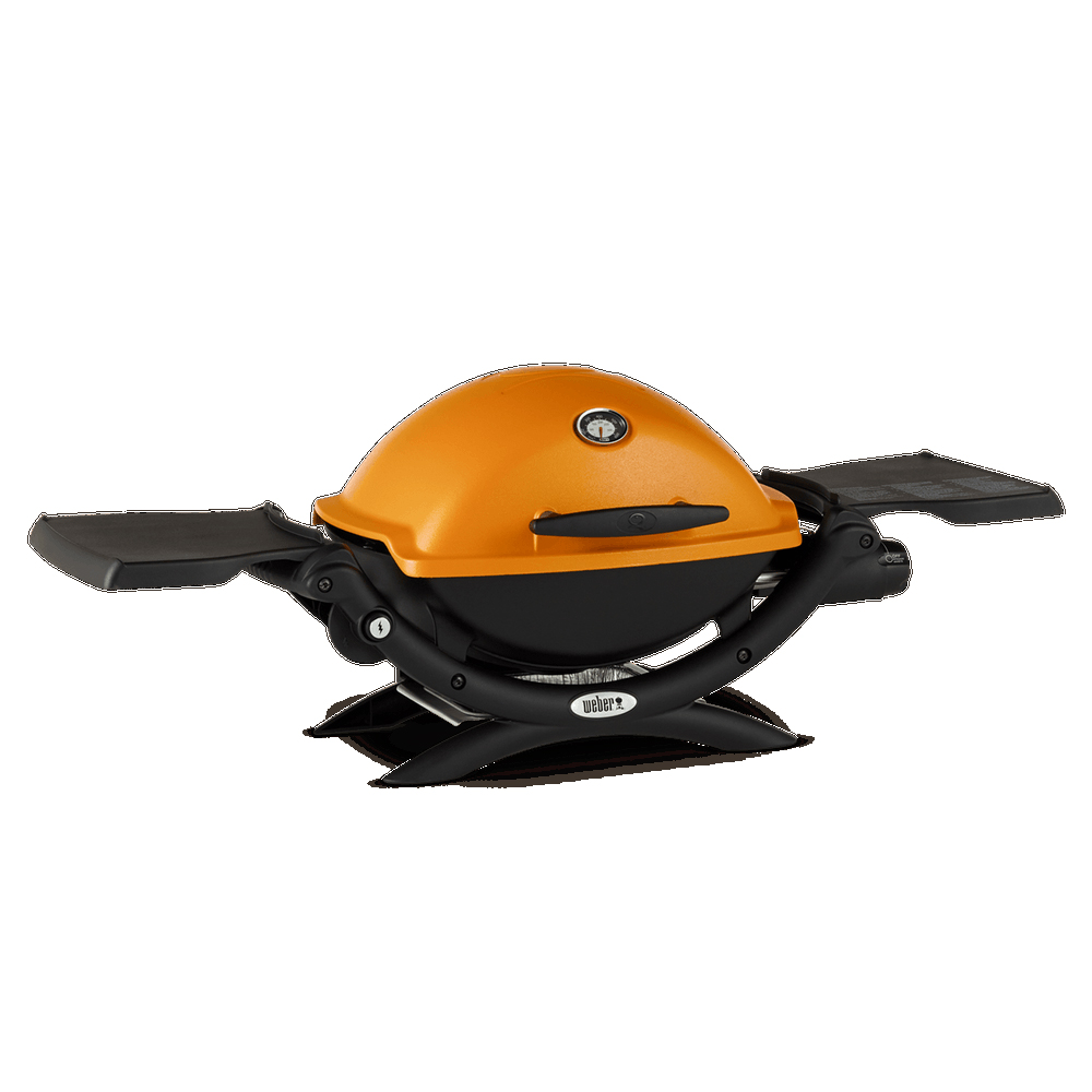 Weber 51190001 Q1200 Liquid Propane Portable Grill Orange Bundle with Premium 2 YR CPS Enhanced Protection Pack - image 3 of 10