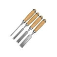 thumbnail image 2 of Czzoypi Wood Carving Chisels Set, Traditional Woodworking Hand Tools Kit, Hardwood Handle Ergonomic Grip for Timber Carving Fine Detailing, Brown, 2 of 7