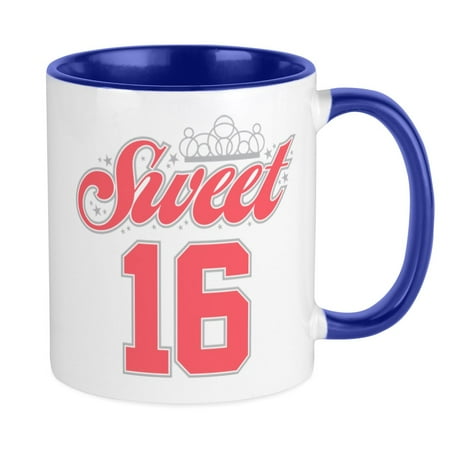 

CafePress - Sweet 16 - Ceramic Coffee Tea Novelty Mug Cup 11 oz