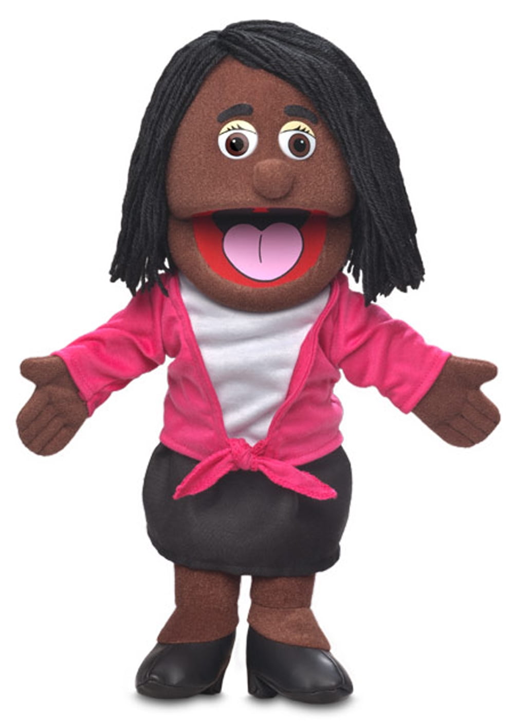 Marioneta Mano Silly Puppets Sierra - 14" Con Ropa Removible - Boca Y Brazos Móviles