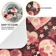 thumbnail image 2 of Love Hearts and Flowers Valentine Dish Drying Mat Microfiber Kitchen Pad Large Counter Absorbent Dish Mats Drainer Rack 18"x24", 2 of 7