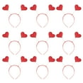 thumbnail image 1 of 9pcs adorable Día de San Valentín Hoops Hoops Girls Forma de corazón DIEADA HOURS HOOTS, 1 of 5
