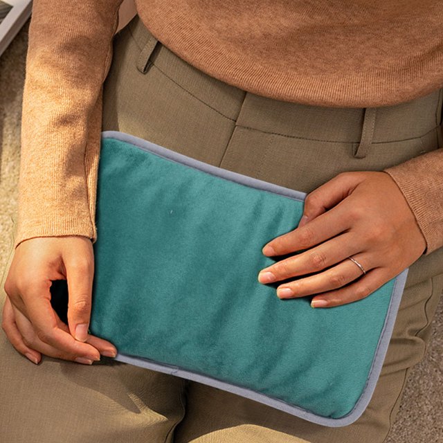 Bolsa caliente inteligente para pies de mano, almohada portátil para calentar manos, para invierno, hogar y oficina