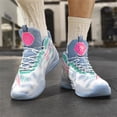 thumbnail image 4 of Bolognifi Men's Basketball Shoes, Classic Training Sports - BLUE_3.5, 4 of 7