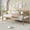 Gold, variant on Memoryfield Metal Twin DayBed, Sofa Beds with Steel Slat Support and Headboard, Space-Saving, No Box Spring Needed, for Apartment, Living Room, Small Spaces, Gold