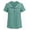 Green, variant on Chemo Shirts for Port Access Women Short Sleeve - Best Gift for Cancer Patients Chemotherapy Must Haves