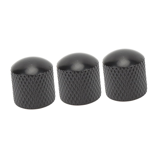 Paya de Control de Potenciómetro, Perilla de Guitarra Eléctrica de Metal Resistente Universal 3 PCS Para Instrumentos de Bajo