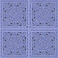 thumbnail image 1 of Ahgly Company Machine Washable Indoor Square Transitional Denim Blue Area Rugs, 7' Square, 1 of 7