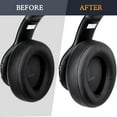 thumbnail image 4 of SOULWIT Ear Pads Replacement for JBL Everest Elite 700 (Model: V700NXT) Headphones, Earpads Cushions with High-Density Noise Isolation Foam, Softer Protein Leather - Black, 4 of 6