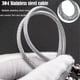 thumbnail image 2 of 4Pcs Child Window Safety,Kids Fridge Lock,Kids Refrigerator Door Lock Cabinet Window with 8 Keys,Fridge Safety 50*60mm, 2 of 5
