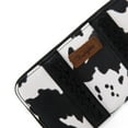 thumbnail image 5 of Wrangler Wristlet Western Wallet Boho Aztec Credit Card Holder for Women, Cow Print-Black, 5 of 7