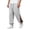 A-Gray424, variant on Mens Tribal Print Sweatpants Oversized Full Length Drawstring Joggers Soft Gothic Street Bottoms