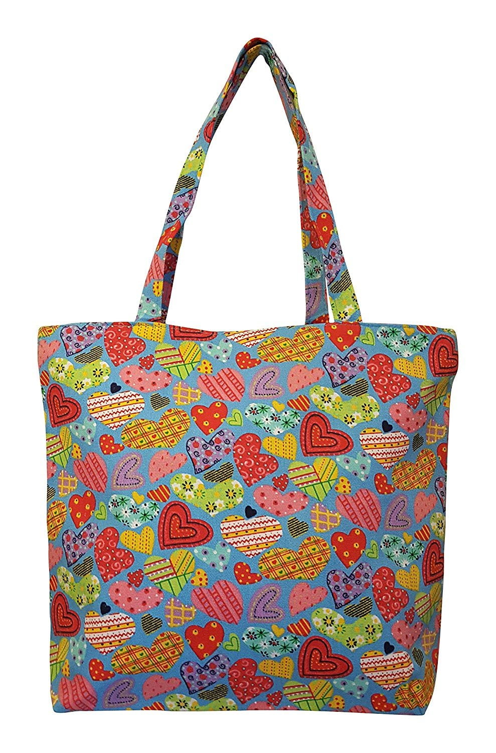 101 BEACH Medium Size Zipper Top Beach Tote Bag